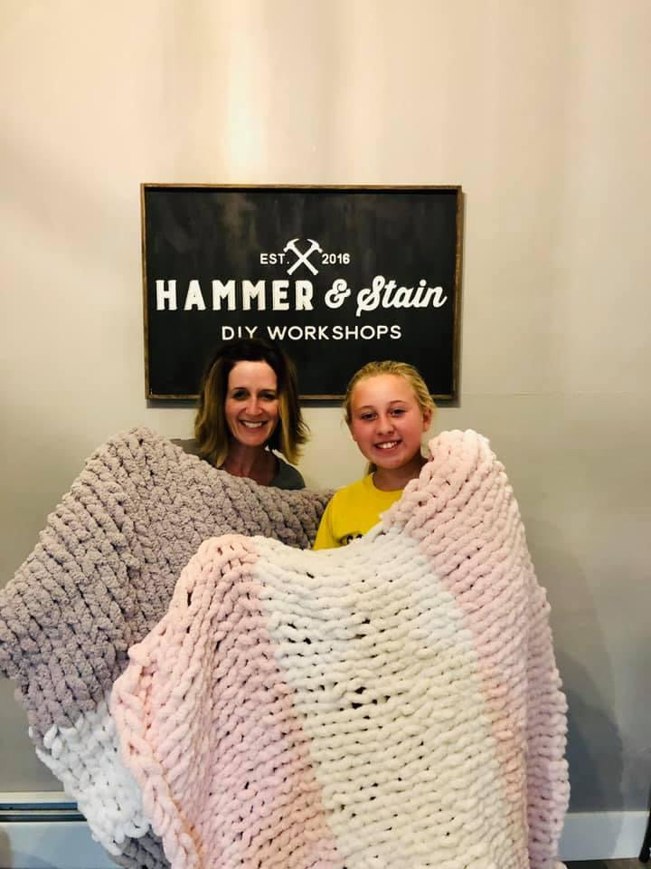 01/24/26 Cozy Knit Winter Blankets at Wendell Falls Community