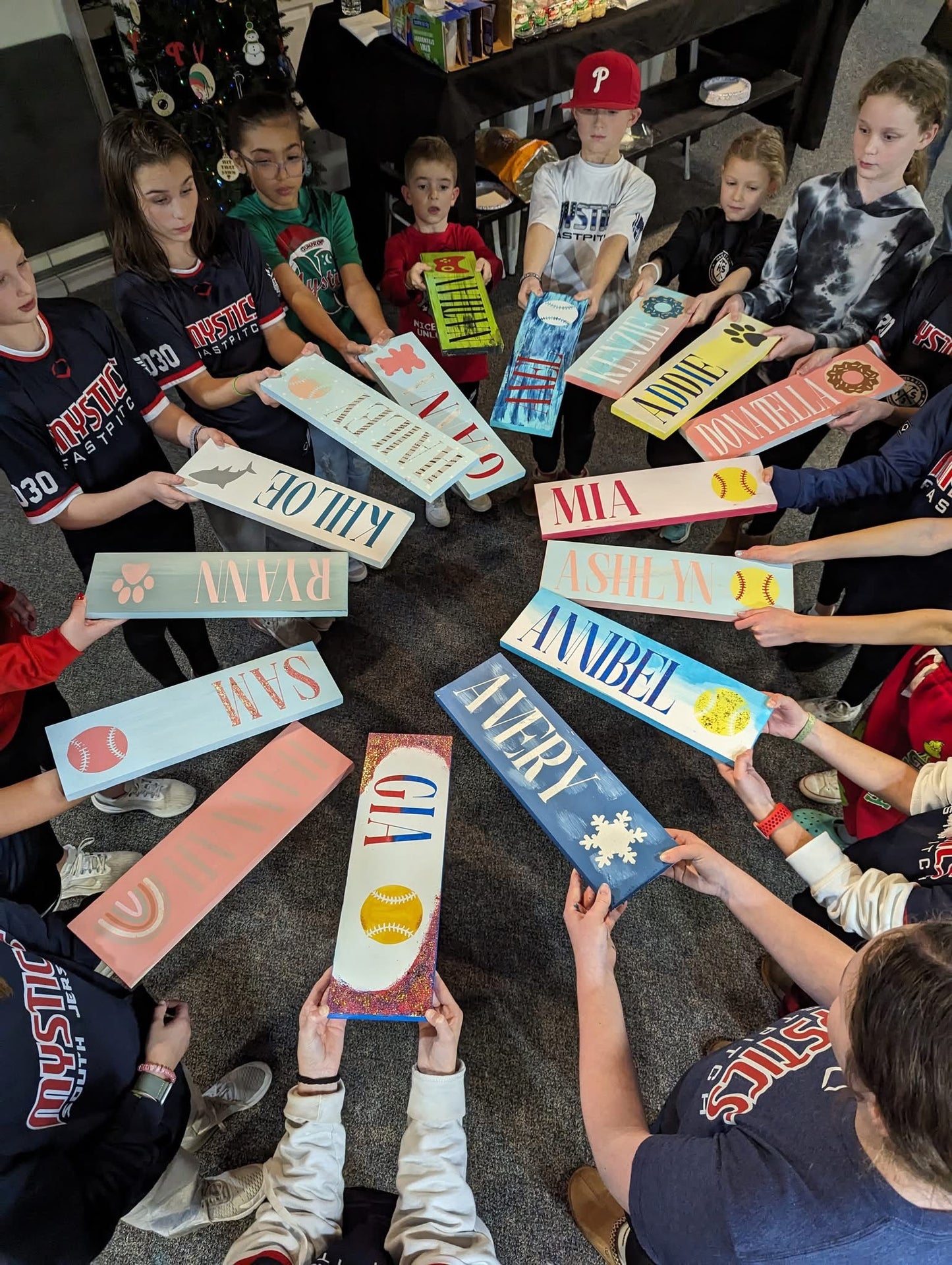 Hammer Kids - Name signs