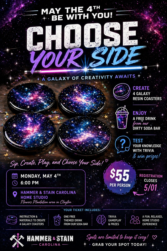 05/04/26 May the 4th Be With You: Resin, Trivia ,& Drinks