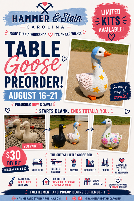 PRE-ORDER Table Goose