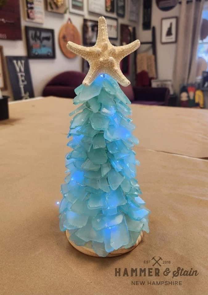 Winter Sea Glass Tree Take Home Kit